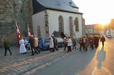 Lumen Christi - Auferstehungsmesse in St. Crescentius (Foto: Karl-Franz Thiede)